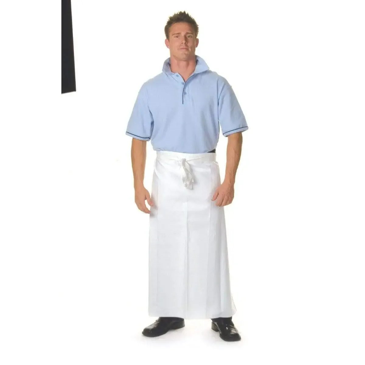 Dnc Workwear Polyester Cotton Continental Apron No Pocket - 2412