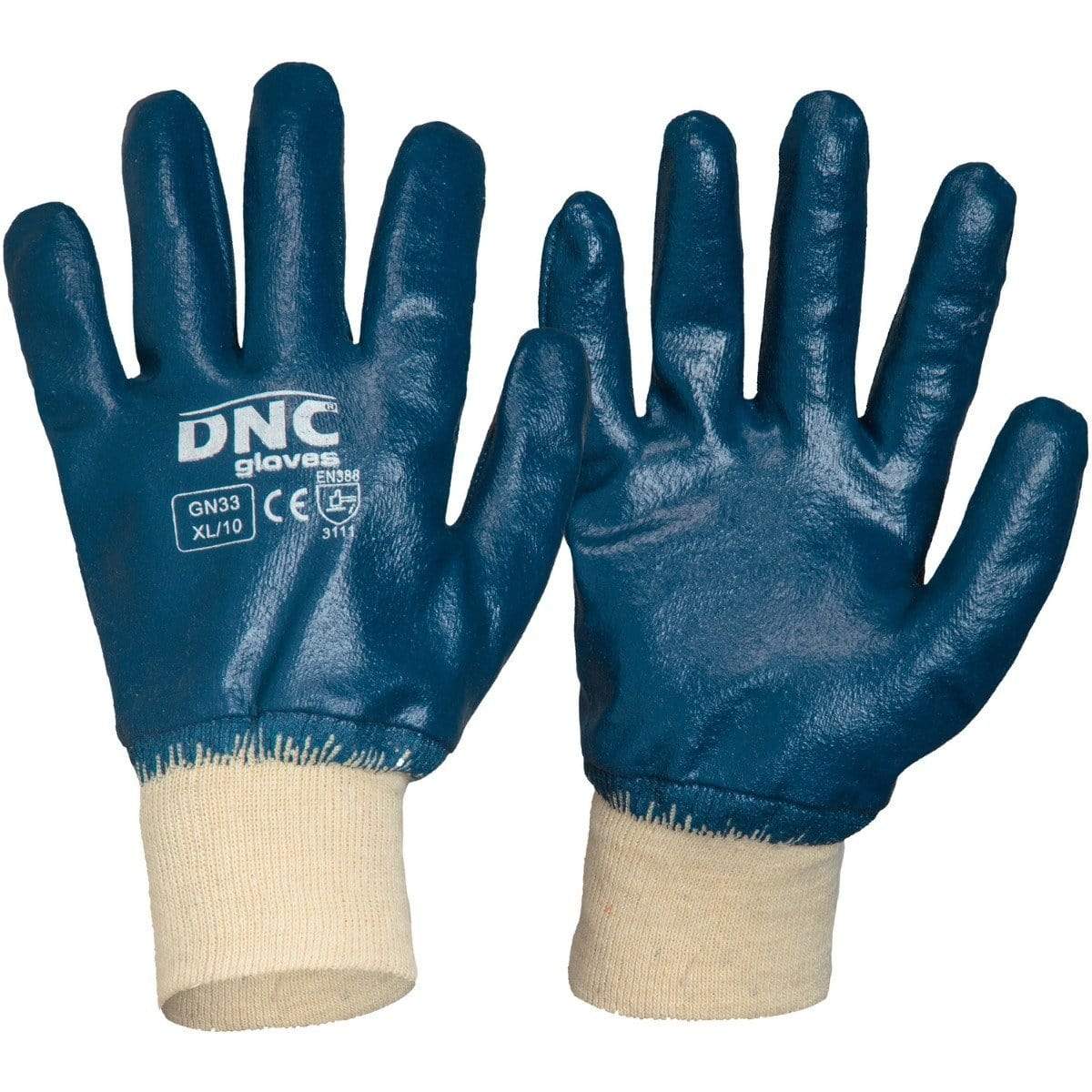 Dnc Workwear Blue Nitrile Full Dip x12 - GN33