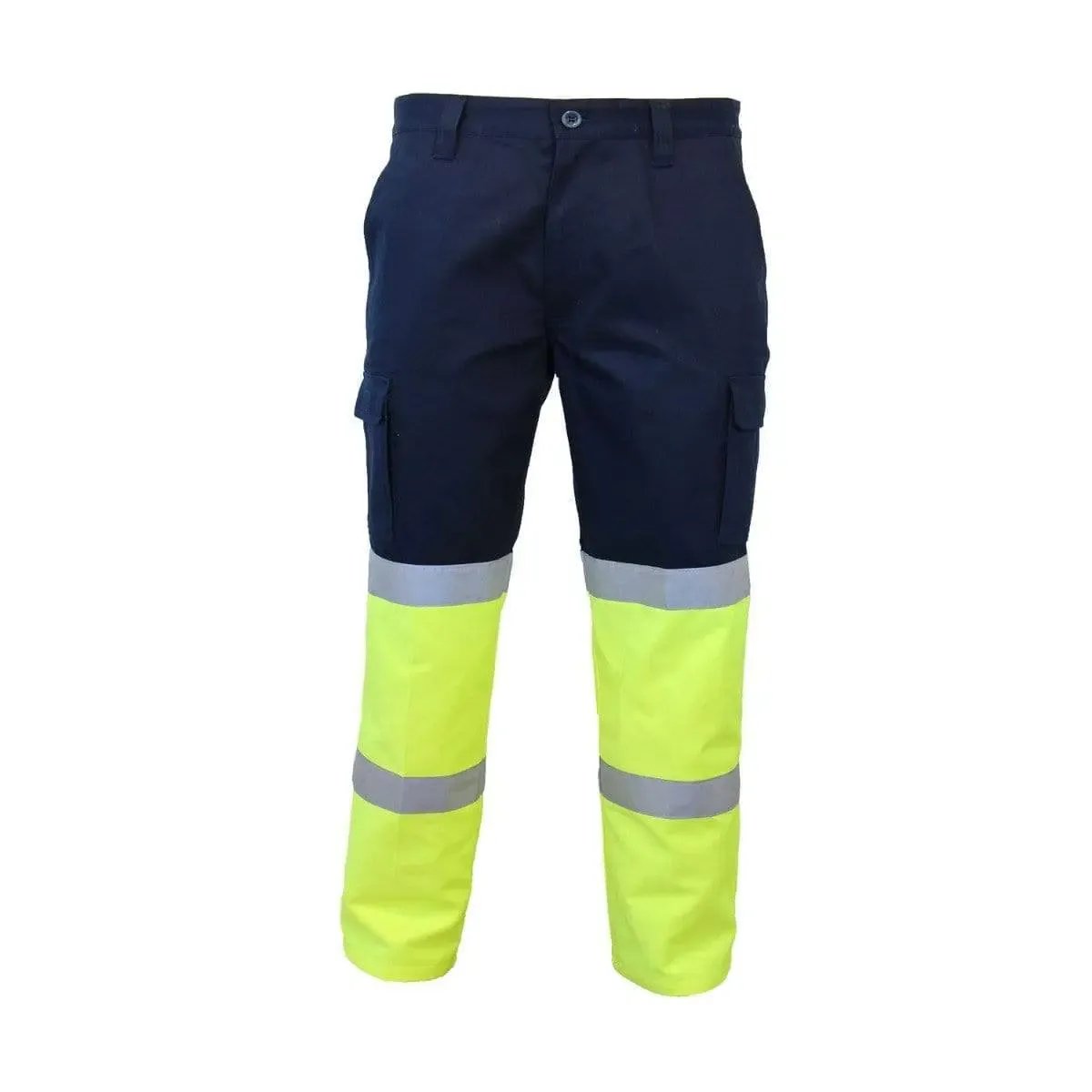Dnc Workwear Hi Vis 2-tone Bio-motion Taped Cargo Pant 3363