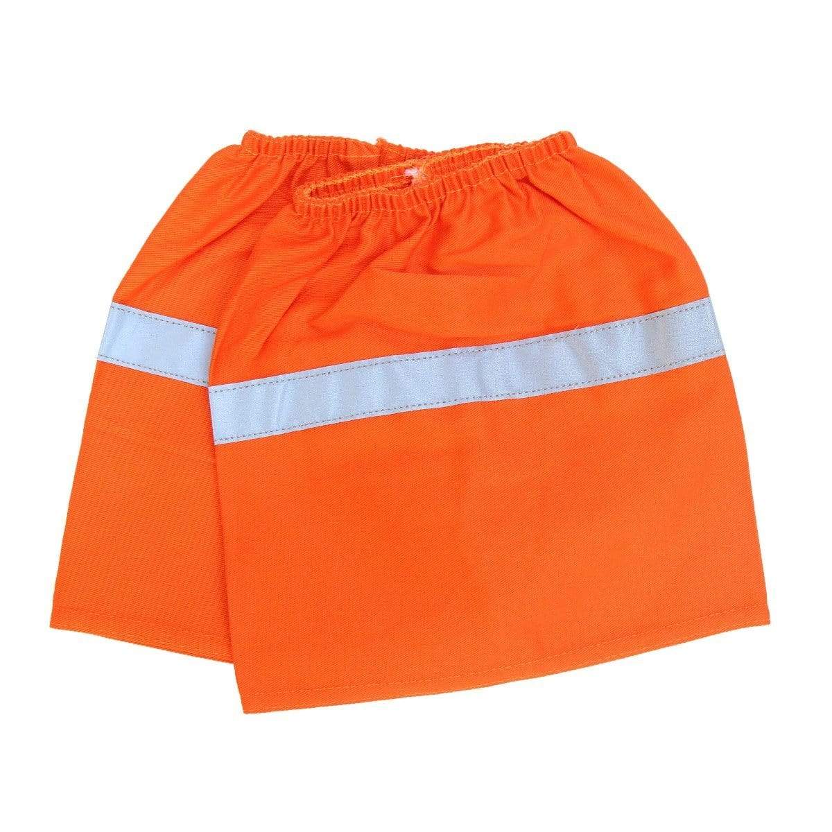 Dnc Workwear Cotton Boot Covers With Reflective Tape - 6002 in Orange