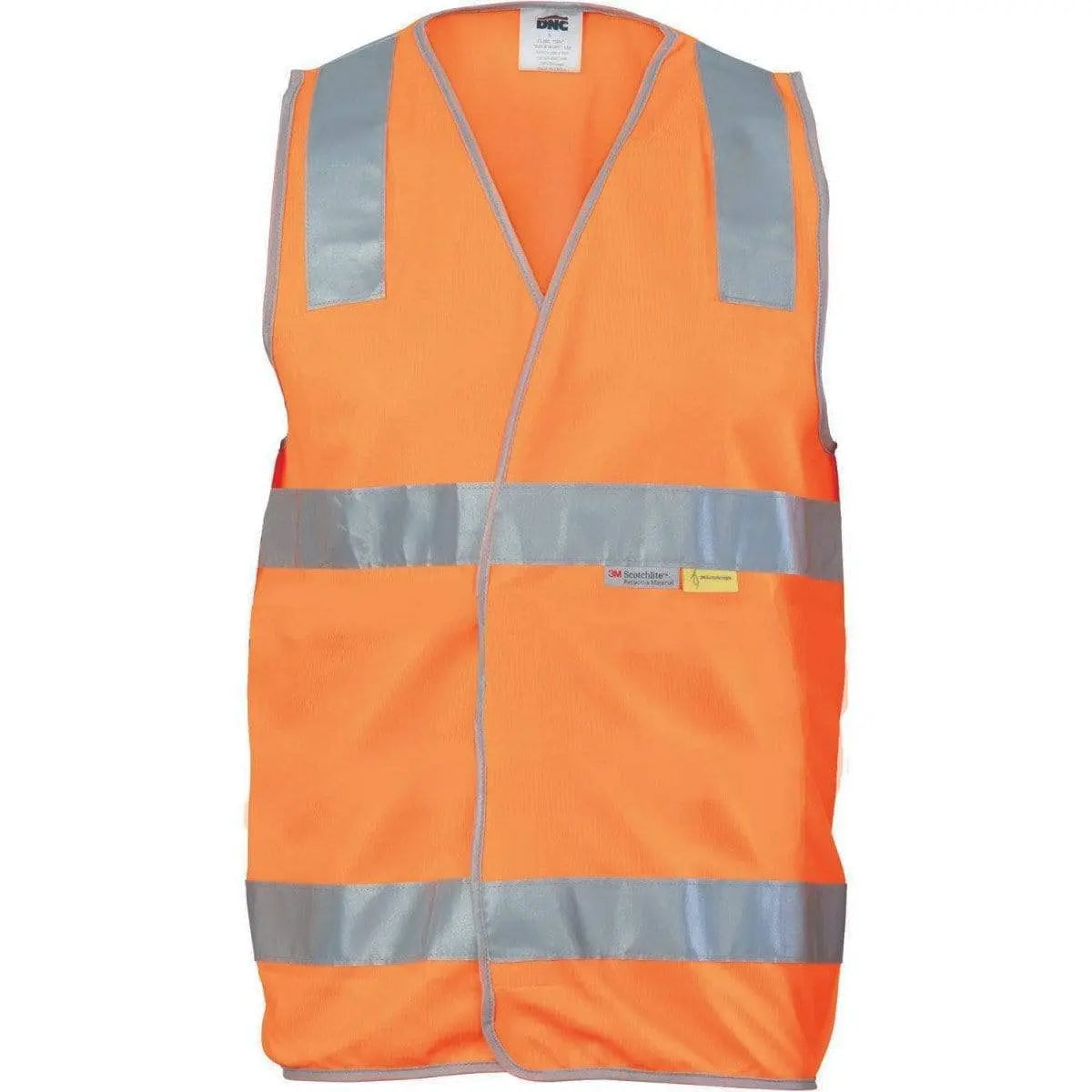 Dnc Workwear Day/night Hi-vis Safety Vest - 3803 Metro Workwear.