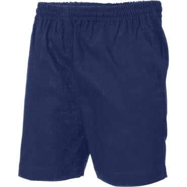 Dnc Workwear Drill Elastic Drawstring Shorts - 3305 Metro Workwear.