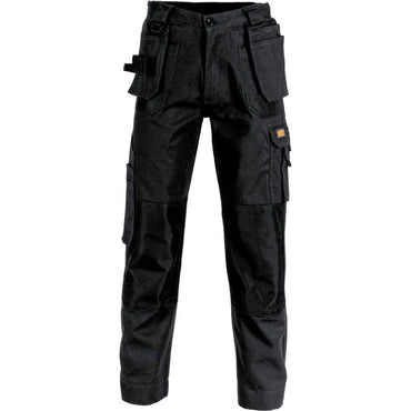Dnc Workwear Duratex Cotton Duck Weave Tradies Cargo Pants With Twin Holster Tool Pocket - Knee Pads Not Included - 3337 Metro Workwear.