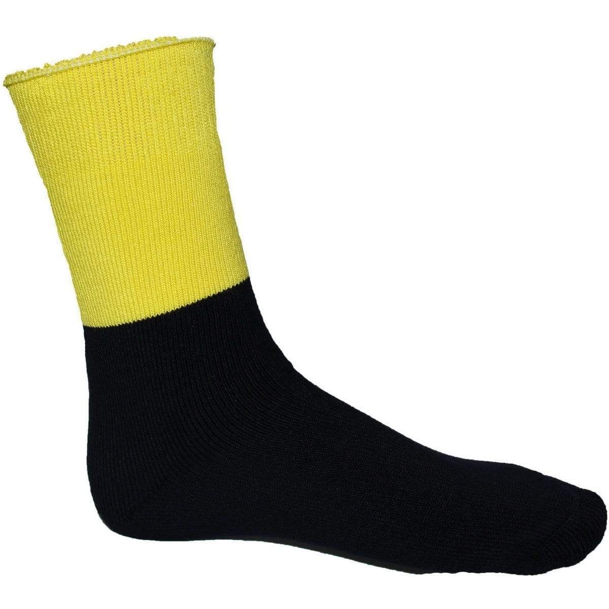 Dnc Workwear Extra Thick Hi-vis 2 Tone Bamboo Socks - S109 Metro Workwear.