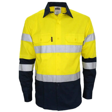 Dnc Workwear Hi-vis 2-tone Bio-motion Taped Shirt - 3976 Metro Workwear.