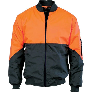 Dnc Workwear Hi-vis 2 Tone Day Bomber Jacket - 3761 Metro Workwear.