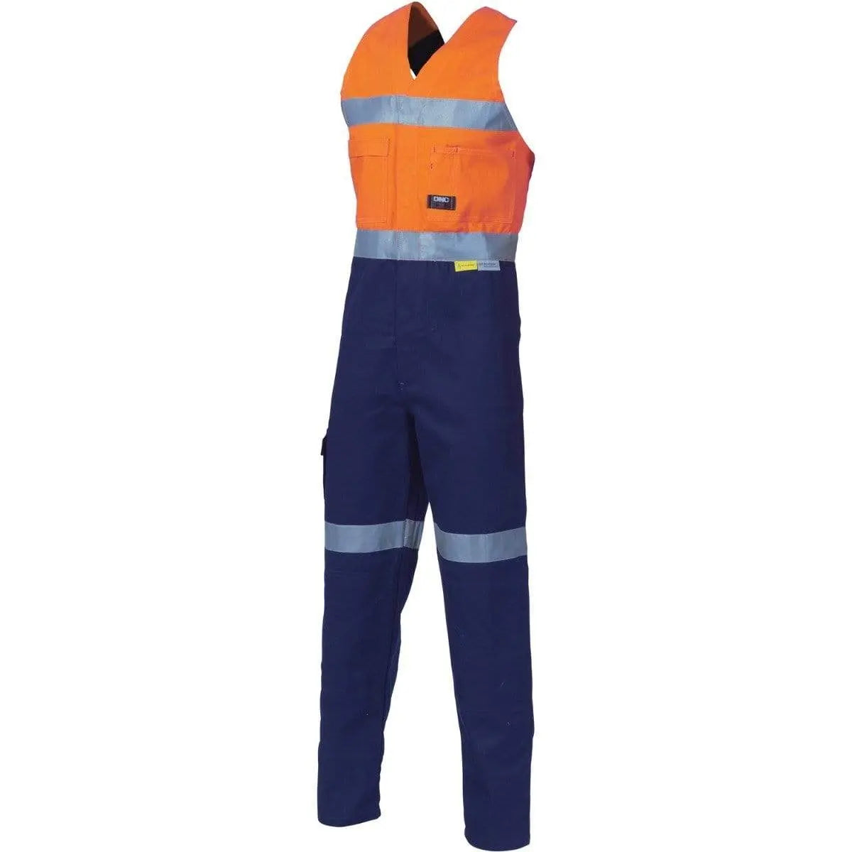 Dnc Workwear Hi-vis Cotton Action Back With 3m Reflective Tape - 3857 Metro Workwear.