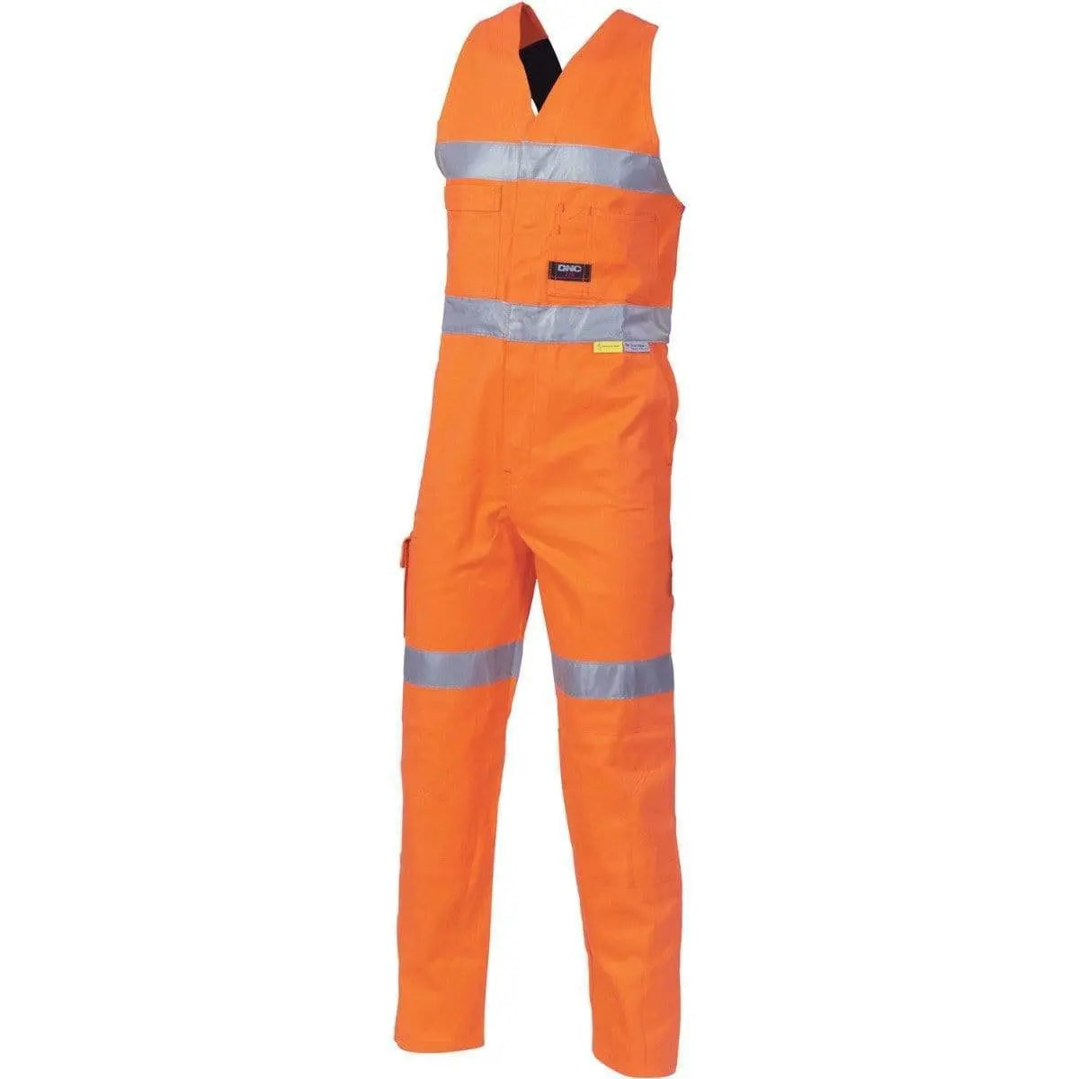 Dnc Workwear Hi-vis Cotton Action Back With 3m Reflective Tape - 3857 Metro Workwear.