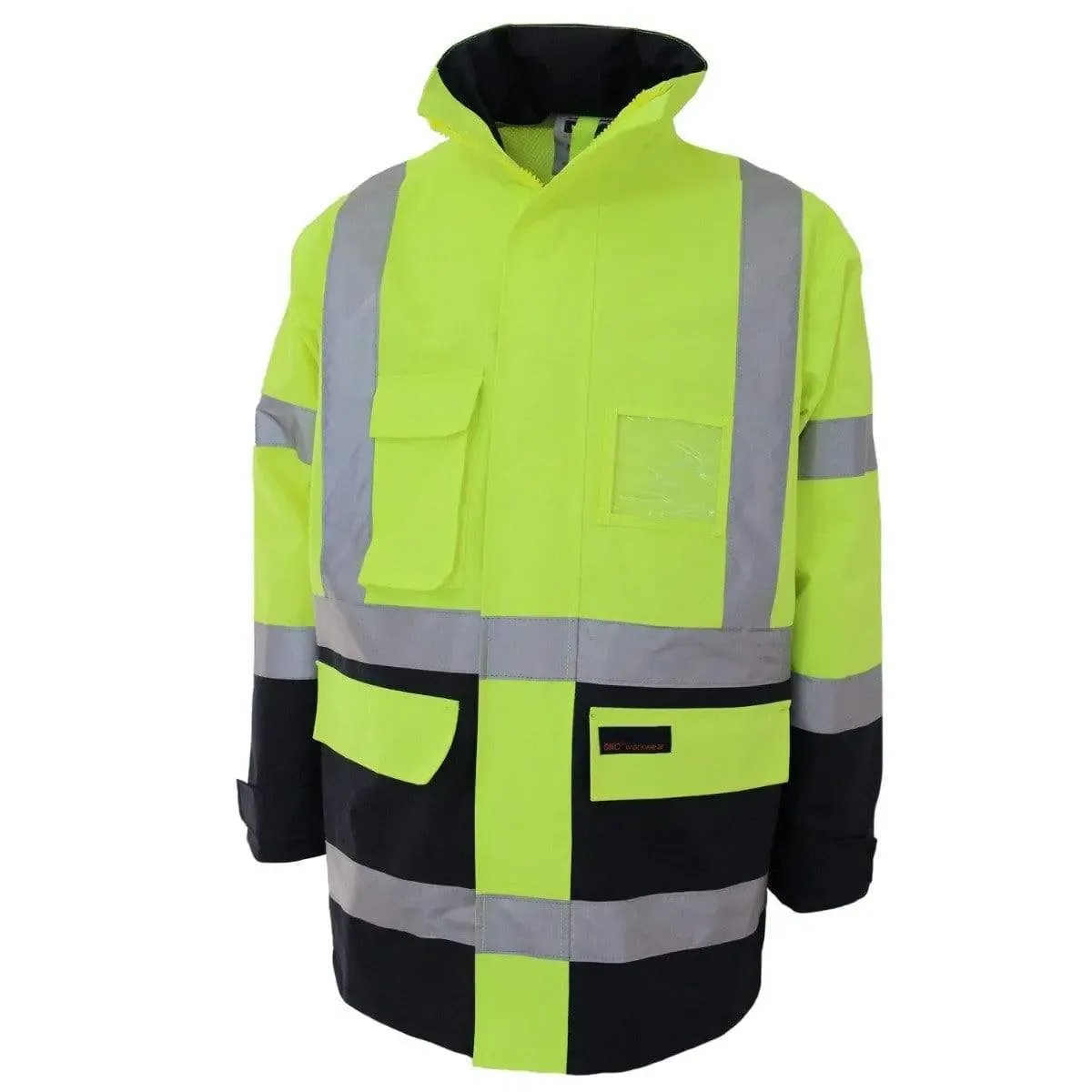Dnc Workwear Hi-vis “h” Pattern 2t Bio-motion Tape Jacket - 3962