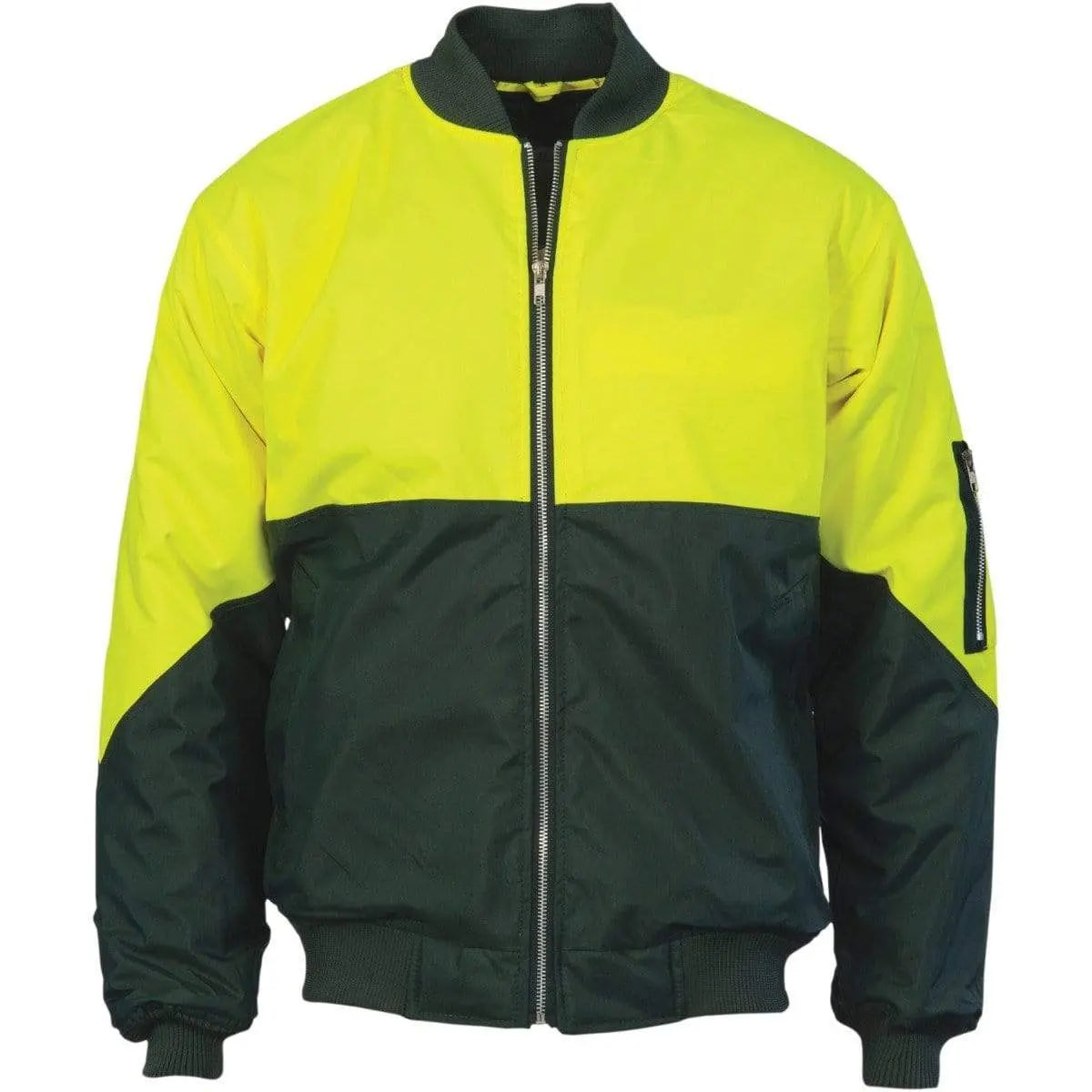 DNC WORKWEAR Hi-Vis Two Tone Flying Jacket 3861 Metro Workwear.