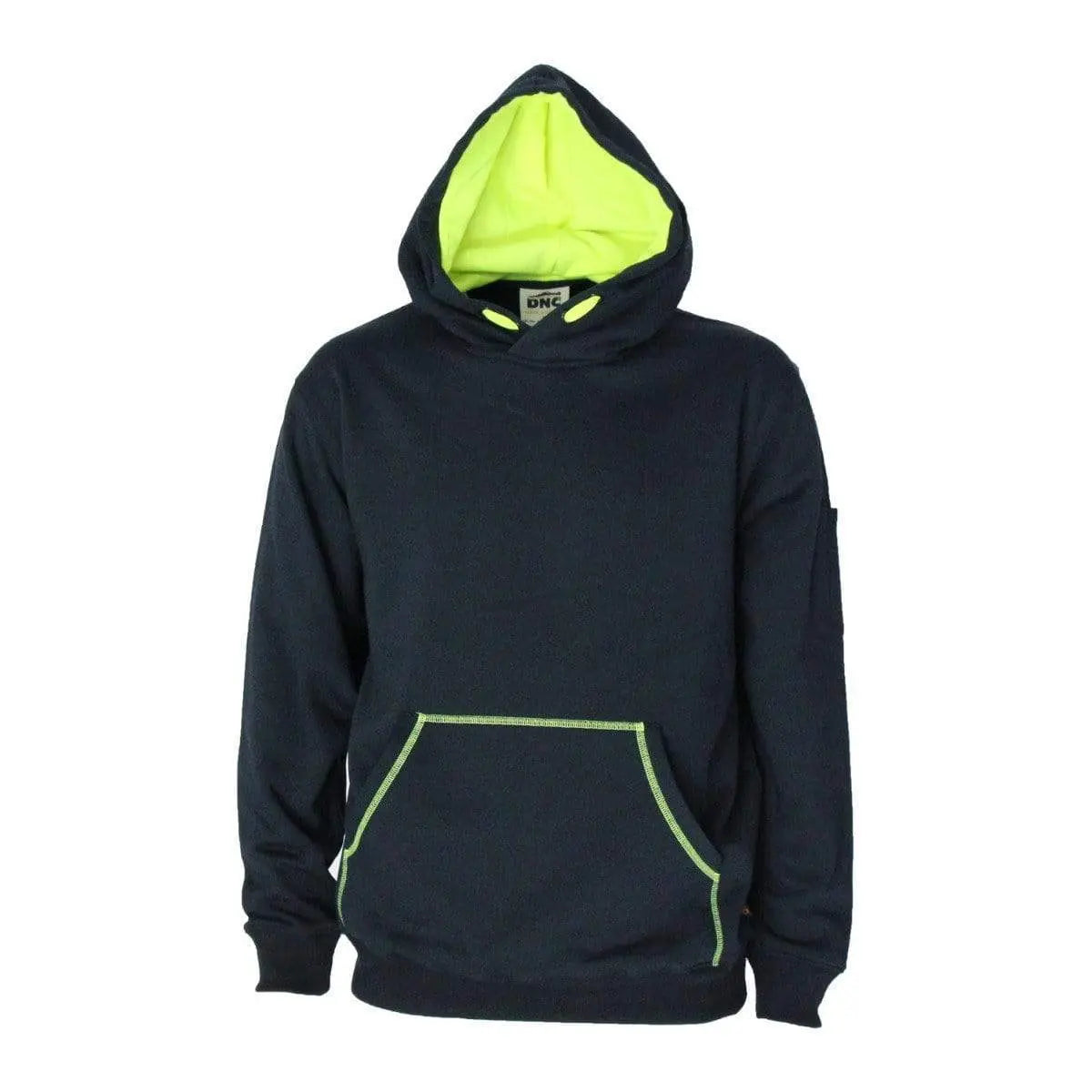 Dnc Workwear Kangaroo Pocket Super Brushed Fleece Hoodie - 5423 Metro Workwear.