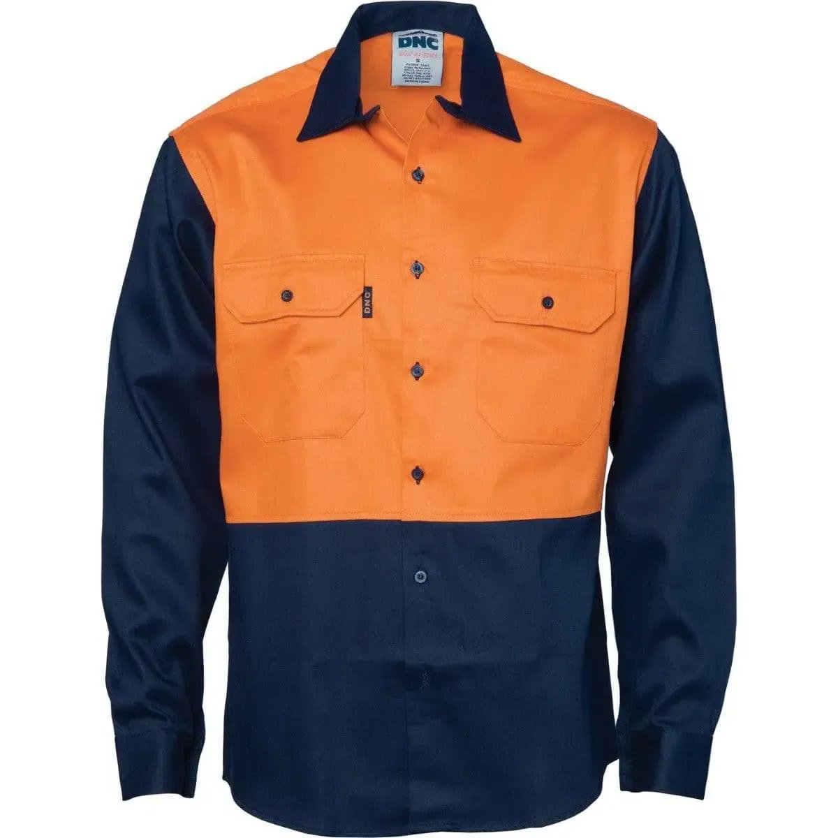 Dnc Workwear PPE1/HRC 1 Patron Saint Flame Retardant Drill Shirt 3406