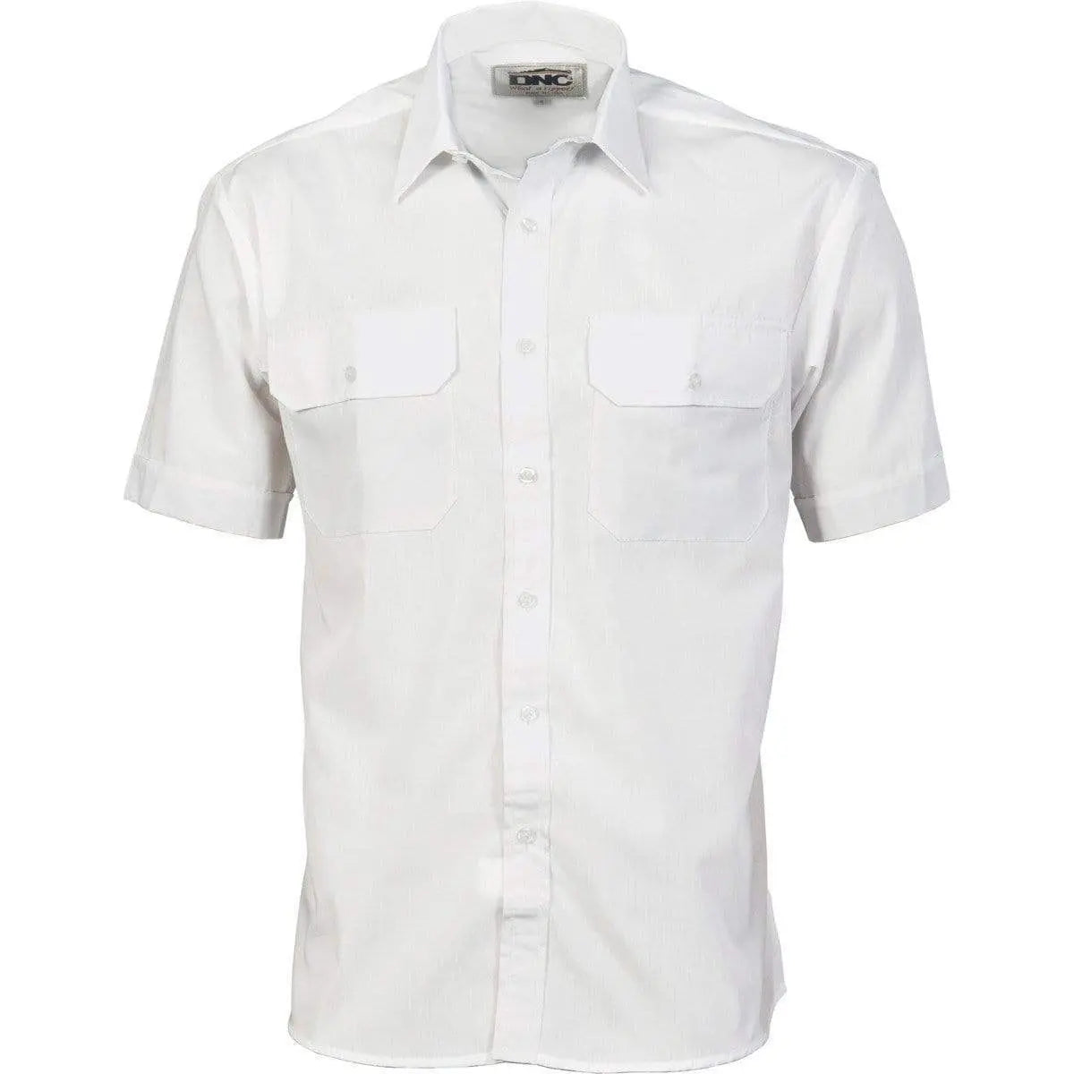 Dnc Workwear Polyester Cotton Short Sleeve Work Shirt - 3211 Metro Workwear.