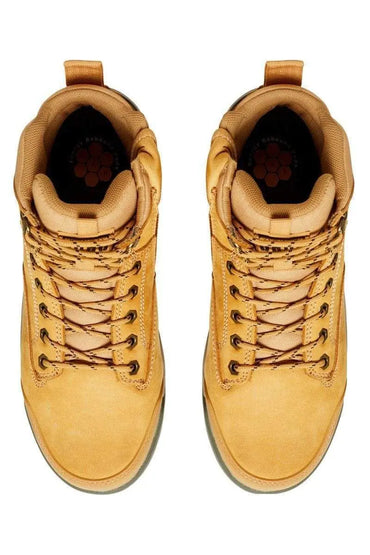 Hard Yakka 3056 Wheat Lace Zip Work Boot Y60200 Metro Workwear.