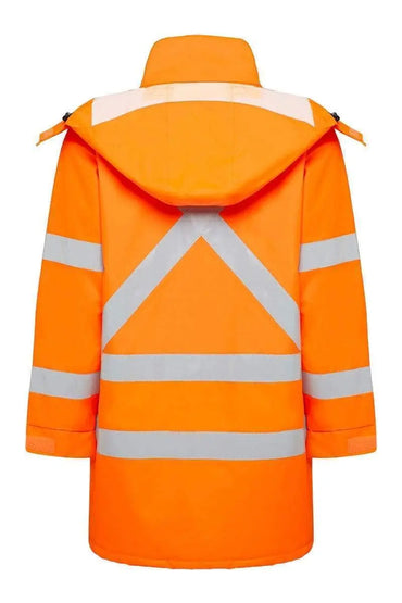 Hard Yakka Hi Vis Two Tone X Back Jacket Y06740 Metro Workwear.