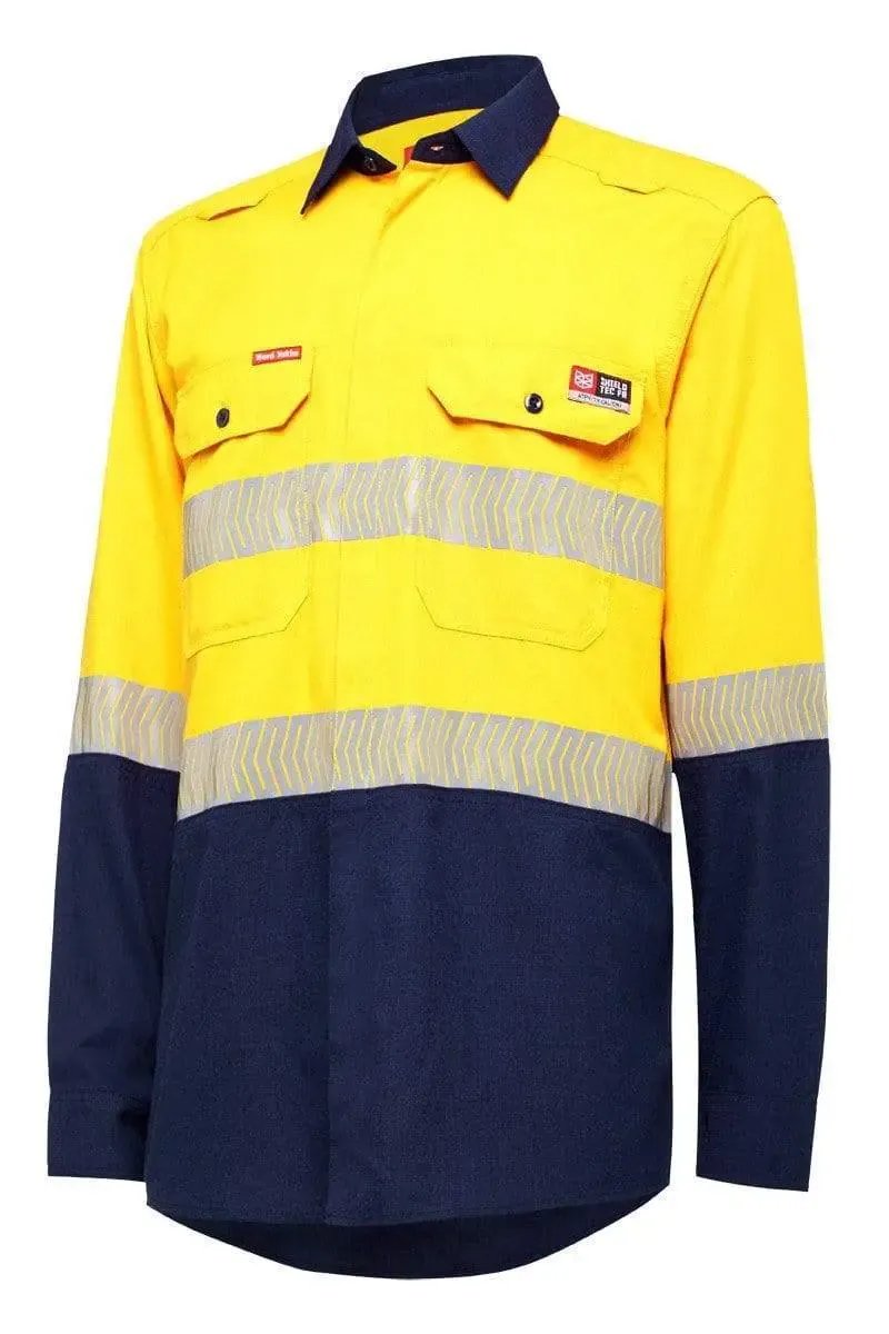 Hard Yakka Shieldtec Lenzing FR Hi Vis Shirt Y04370