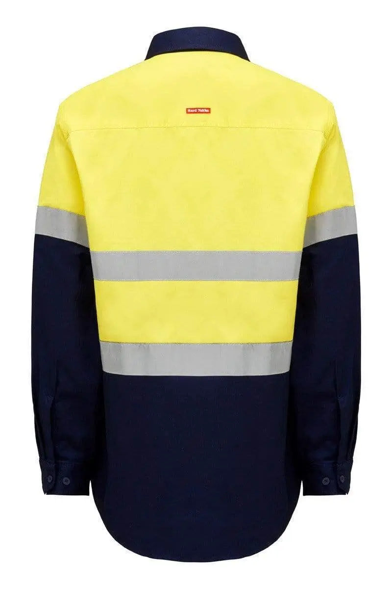 Hard Yakka Hi Vis Reflective Work Shirt Y04615 Metro Workwear.