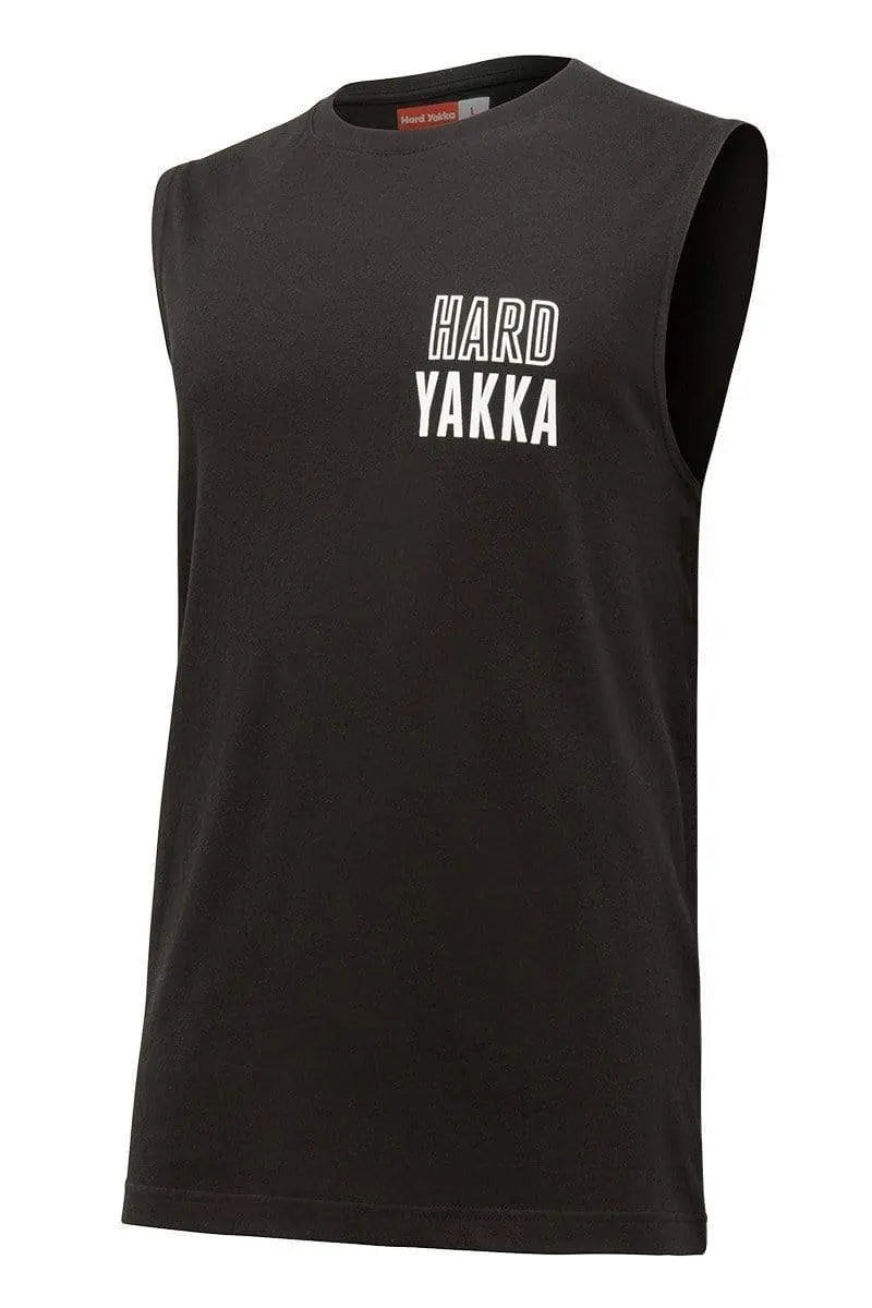 Hard Yakka Muscle Sleeveless Tee Y11308 Metro Workwear.