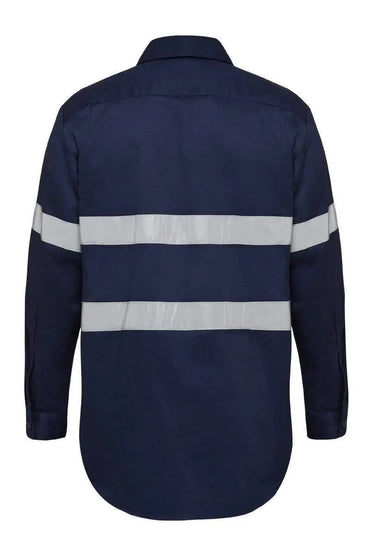 Hard Yakka Taped Long Sleeve Cotton Drill Shirt Y07227 Metro Workwear.