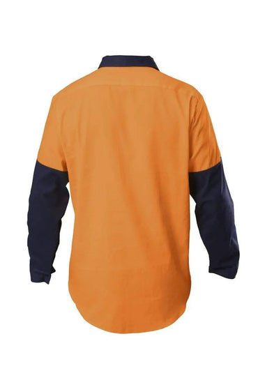 Hard Yakka Two Tone Vented Hi Vis Shirt Y07984 Metro Workwear.