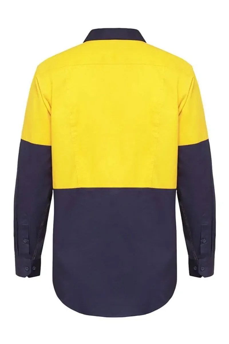Hard Yakka Long Sleeve Koolgear Ventilated Hi Vis Shirt Y07730