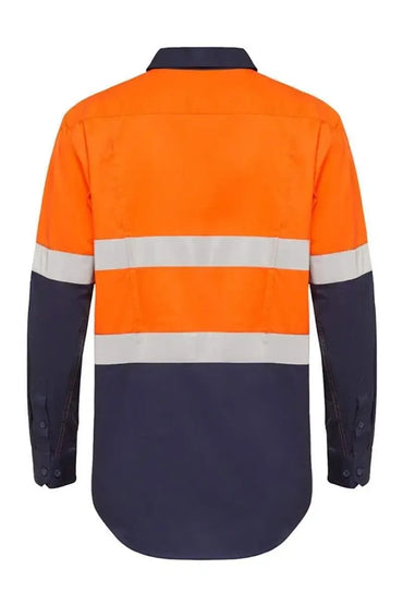 Hard Yakka Long Sleeve Koolgear Ventilated Taped Hi Vis Shirt Y07740
