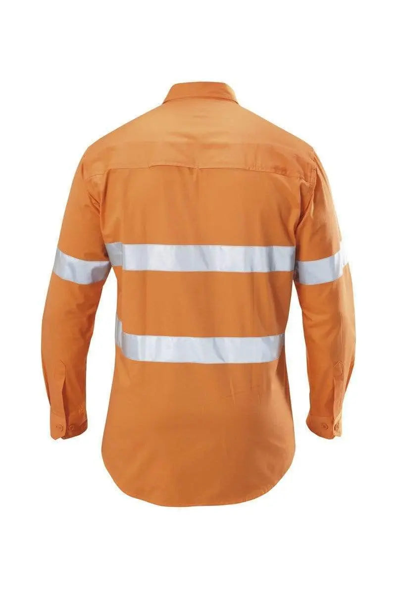Hard Yakka Long Sleeve 3M Taped Hi Vis Shirt Y07996 Metro Workwear.