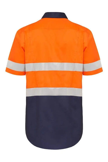 Hard Yakka Vented Taped Hi Vis Shirt Y07735 Metro Workwear.