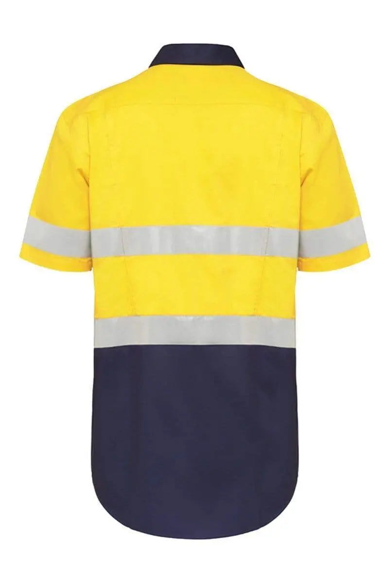 Hard Yakka Vented Taped Hi Vis Shirt Y07735 Metro Workwear.