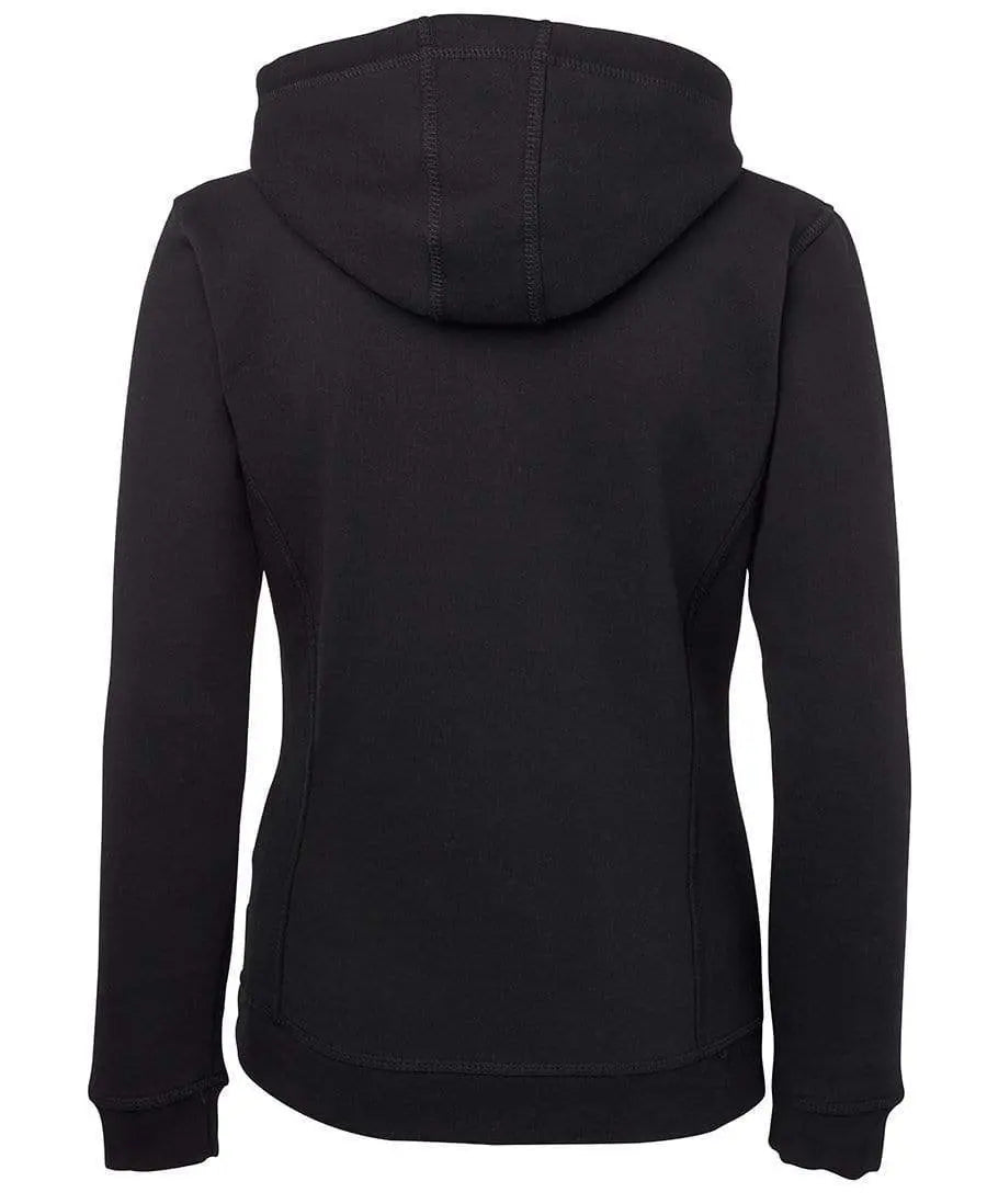 Jb's Ladies full zip fleecy hoodie 3HJ1 Metro Workwear.