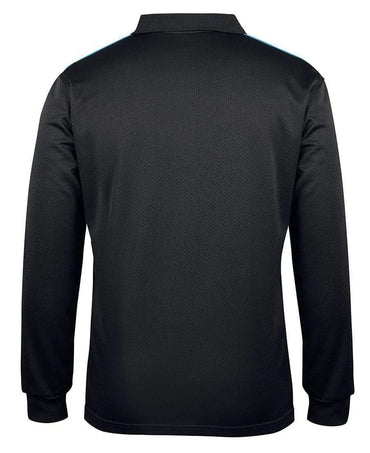 JB'S podium long sleeve cool polo 7CLP Metro Workwear.