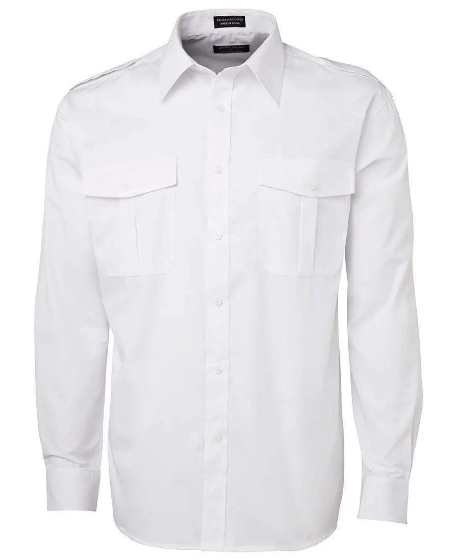 JB'S Long Sleeve & Short Sleeve Epaulette Shirt 6E Metro Workwear.