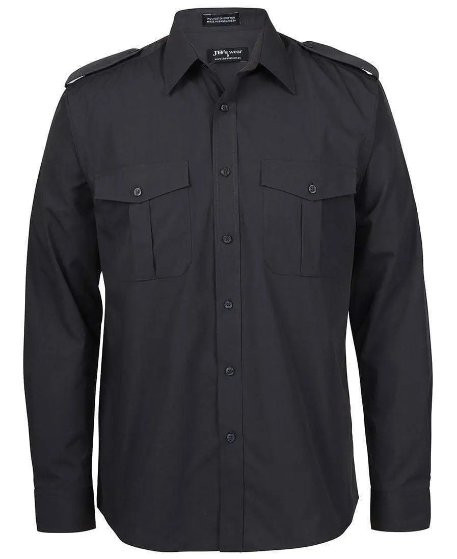JB'S Long Sleeve & Short Sleeve Epaulette Shirt 6E Metro Workwear.