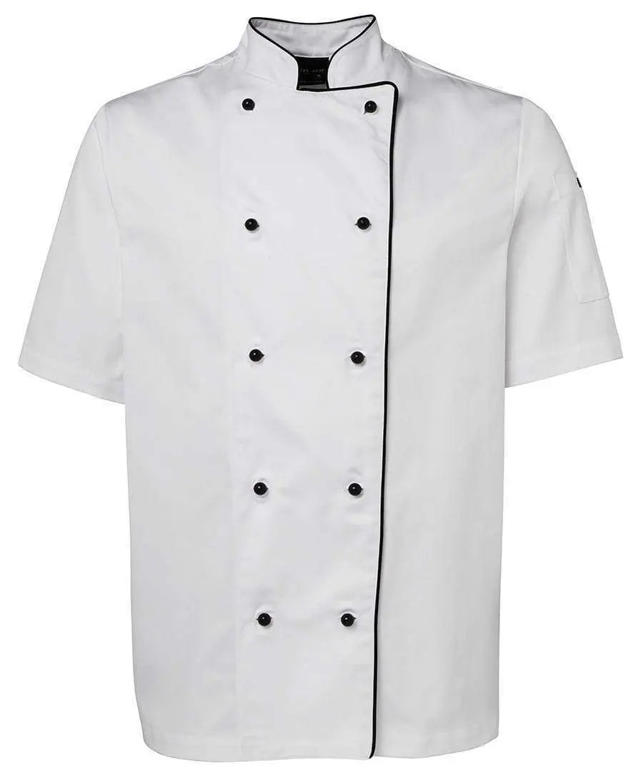 JB'S Short Sleeve Unisex Chefs Jacket 5CJ2 Metro Workwear.