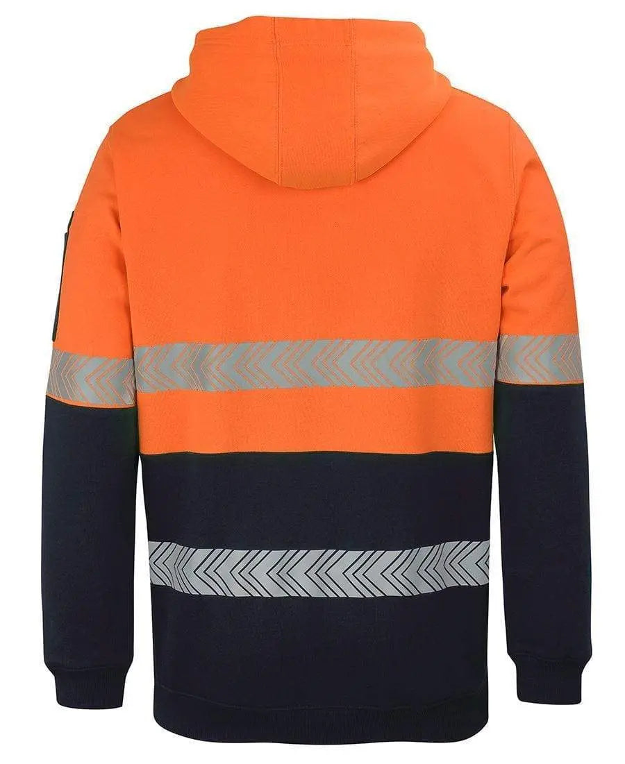 JB's day night segmented tape hoodie 6HZSH Metro Workwear.