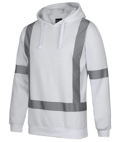 Jb's Fleece Hoodie With Reflective Tape 6BNH Metro Workwear.