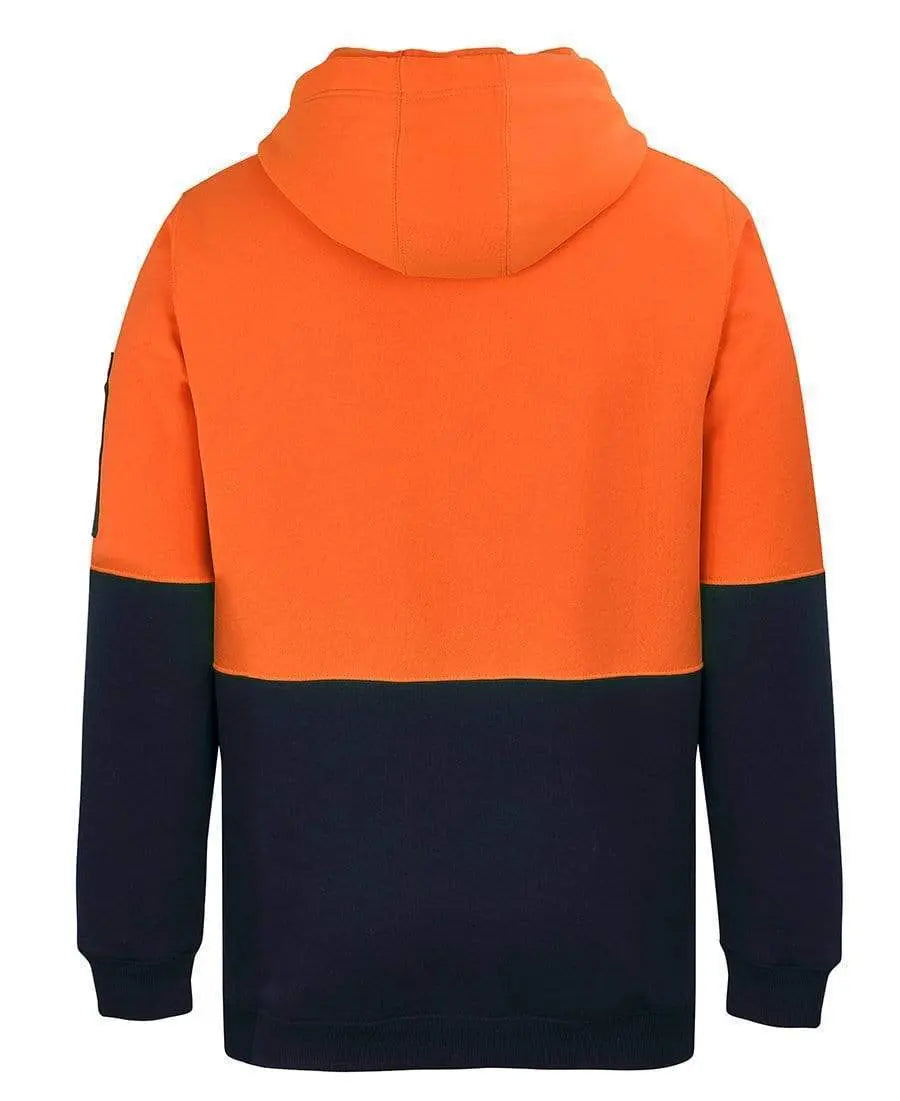 JB's half zip fleecy hoodie 6HVHZ Metro Workwear.