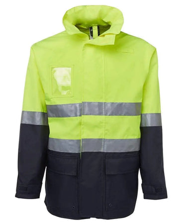 JB'S Hi-Vis Long Line Jacket 6DNLL Metro Workwear.
