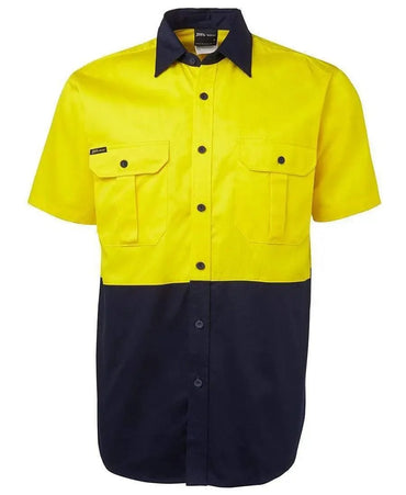 JB'S Hi-Vis Short Sleeve Shirt 6HWS