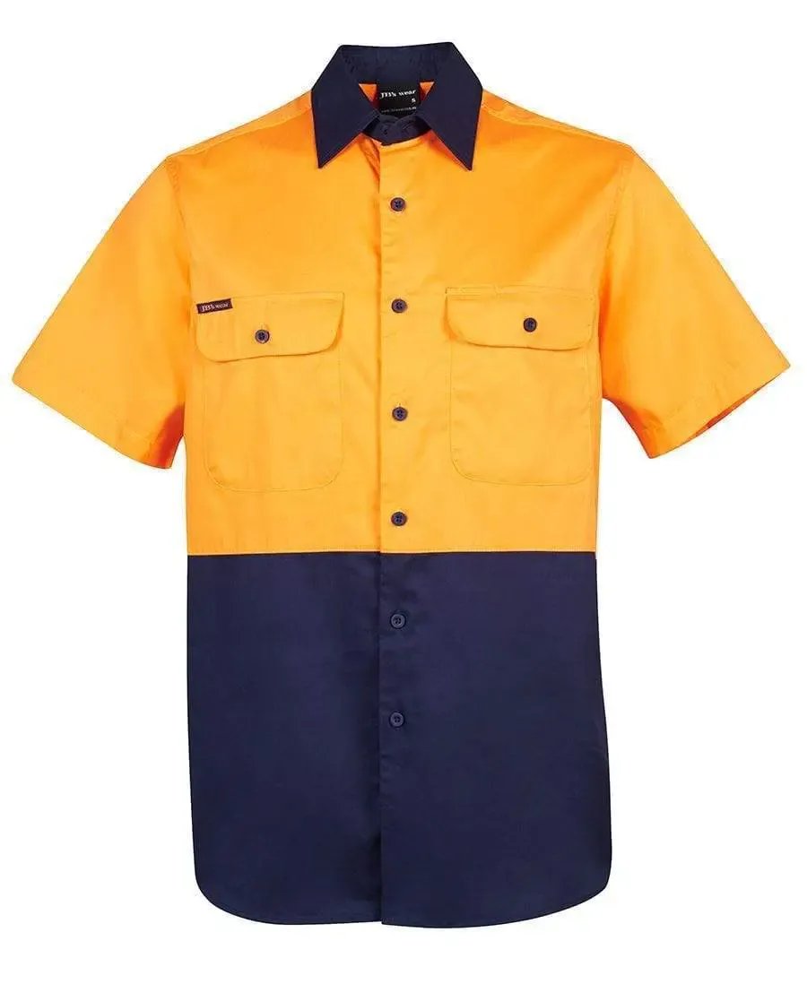 JB'S Hi-Vis Short Sleeve Shirt 6HWSS