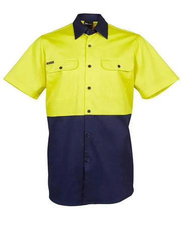 JB'S Hi-Vis Short Sleeve Shirt 6HWSS