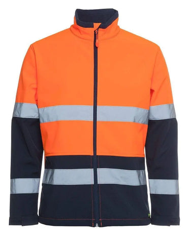 JB'S Hi-Vis Water Resistant Softshell Jacket 6DWJ Metro Workwear.