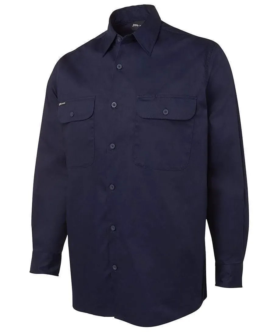 JB'S Long Sleeve 150G Work Shirt 6WSLL