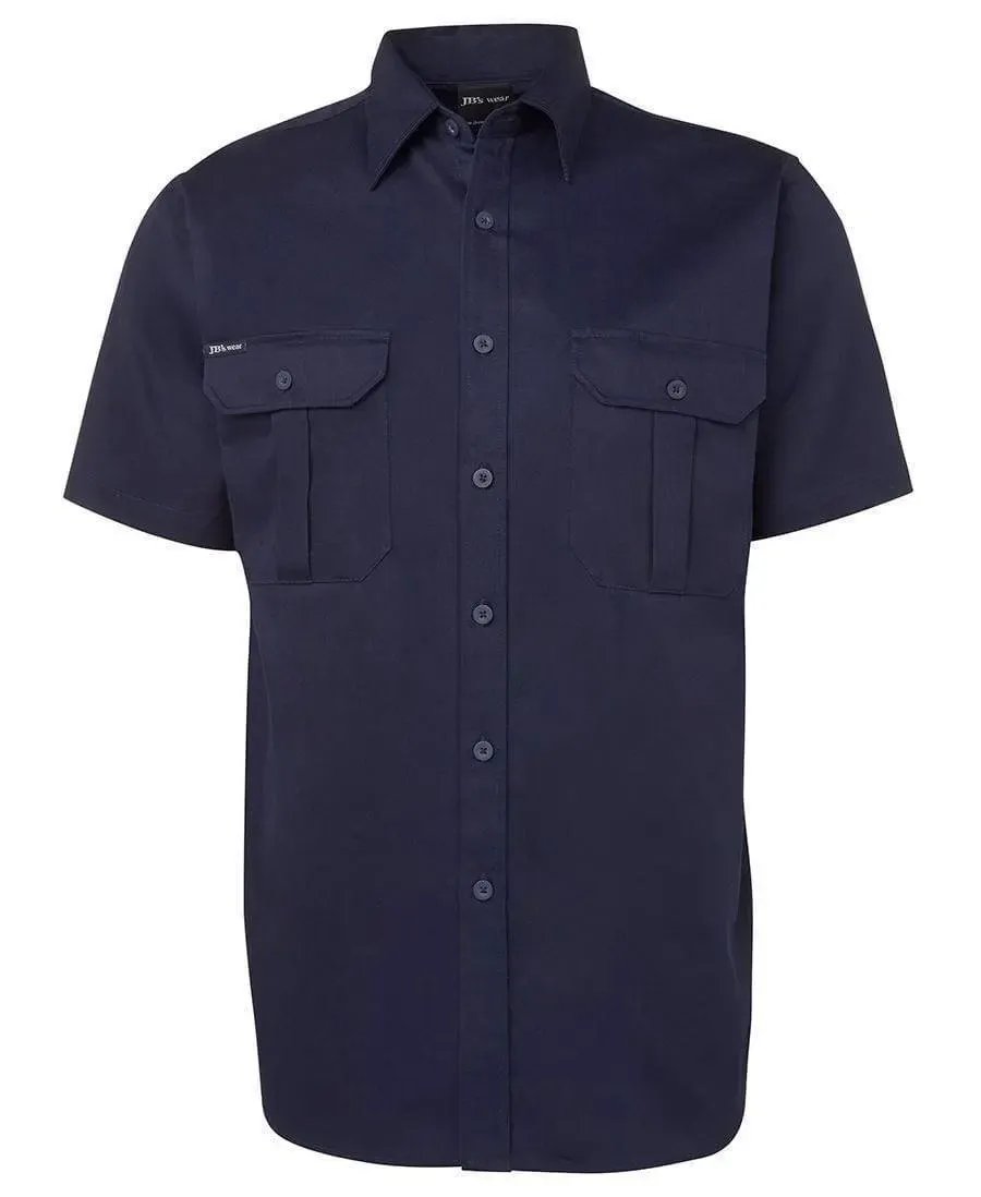JB'S Short Sleeve 190G Work Shirt 6WSS