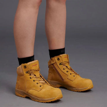 KingGee Women's Tradie Zip Boot K27380 Metro Workwear.