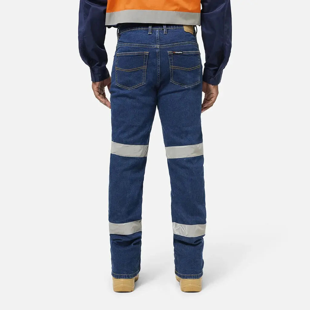 KingGee Stretch Taped Denim Work Jeans K53008