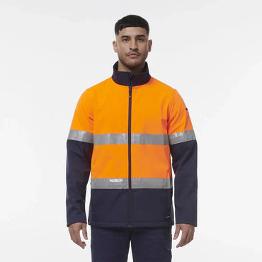 KingGee Reflective Spliced Soft Shell Jacket K55034