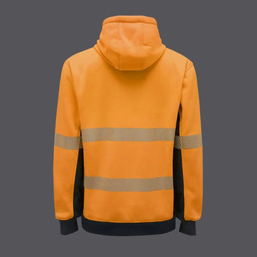 KingGee Hi Vis Reflective Pull Over Hoodie  K55054 Metro Workwear.