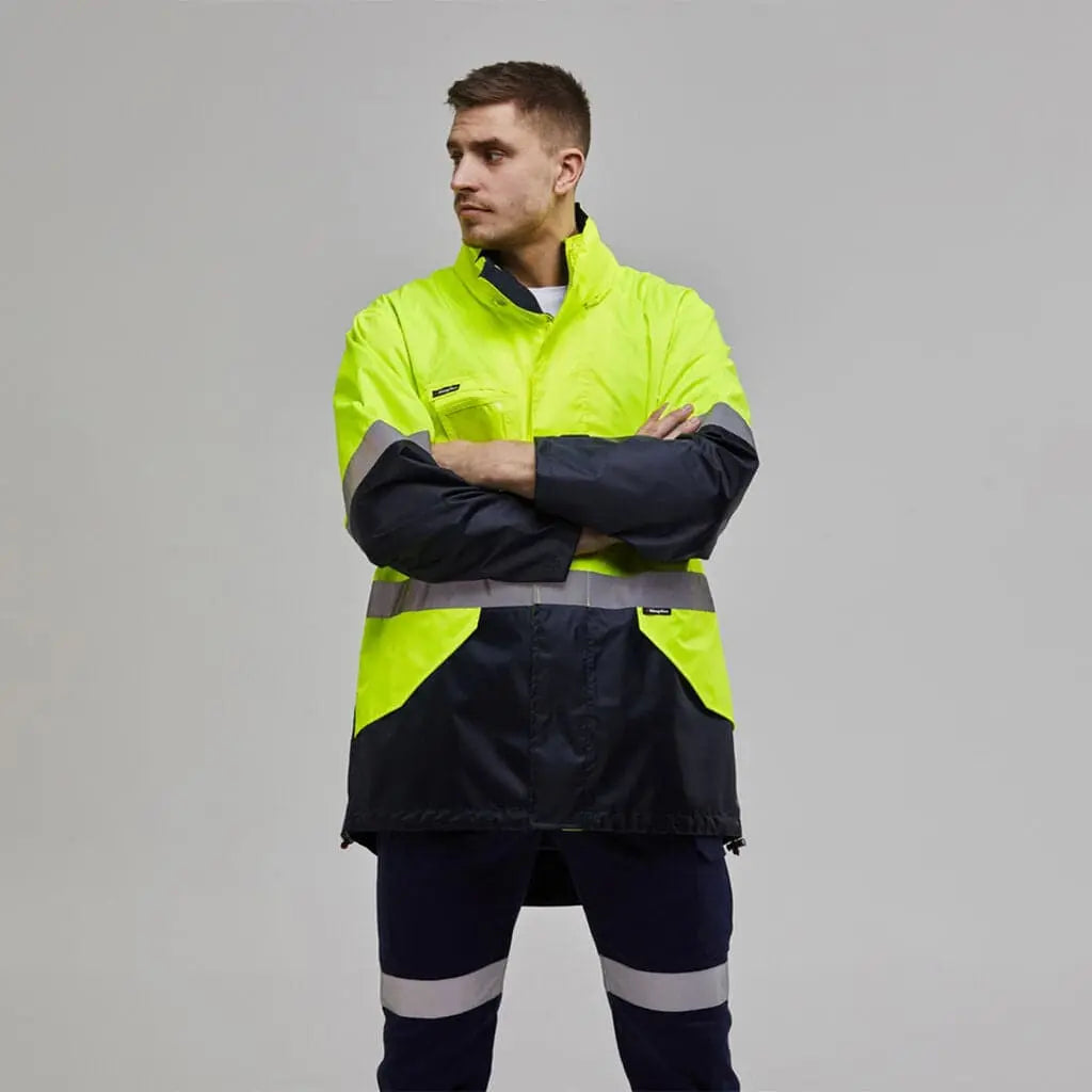 KingGee Reflective Lightweight Jacket K55200 Metro Workwear.