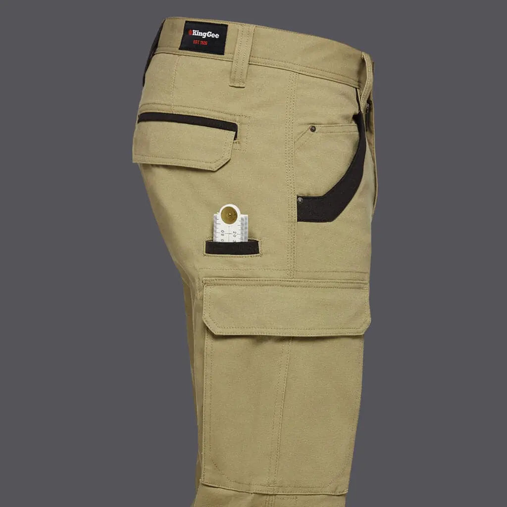 KingGee Tradies Stretch Cargo Pant K69860 Metro Workwear.